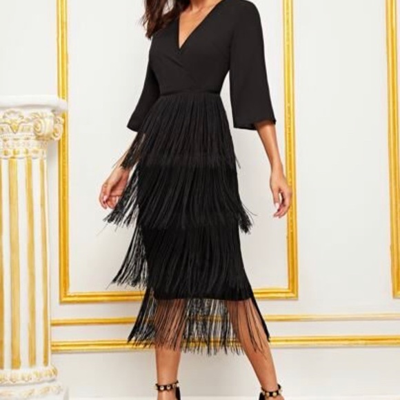 shein flapper dress